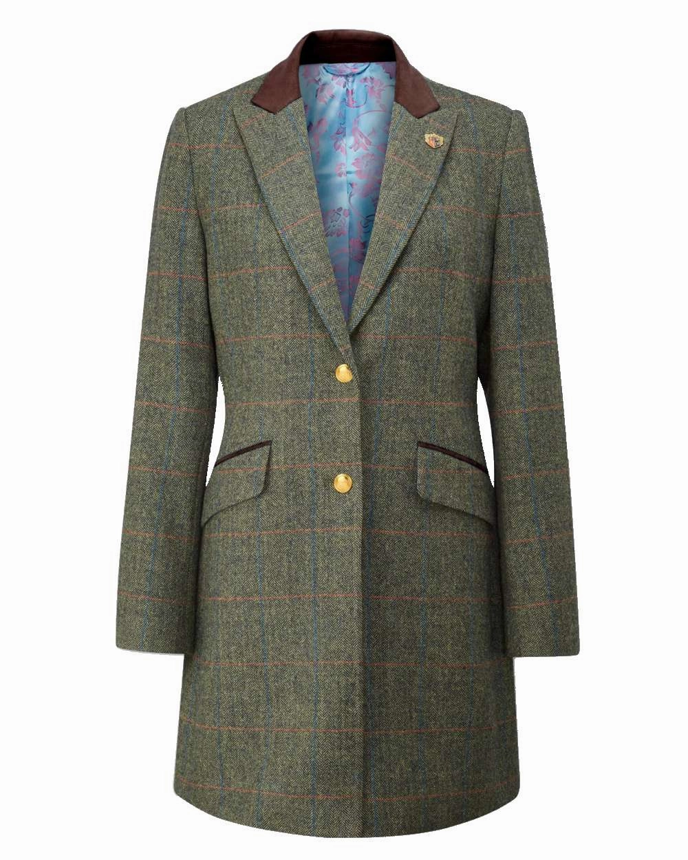 Alan Paine Combrook Ladies Mid Thigh Coat Clearance Hidden Zipper