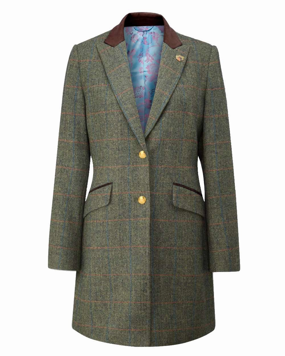 Stretch Comfort Fit Multi Pocket Alan Paine Combrook Ladies Mid Thigh Coat Clearance