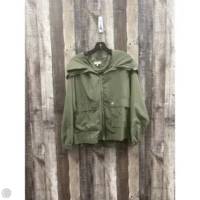 Athletic Jacket By Main Strip In Green, Size: S Comfort Fit Simple Comfort