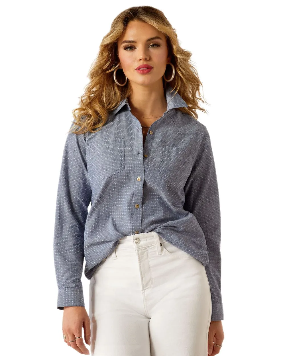 Ariat Womens Real Billie Jean Shirt Effortless Style Minimalist Aesthetic