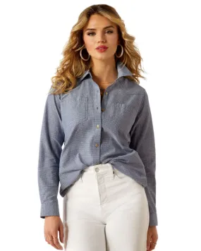 Ariat Womens Real Billie Jean Shirt Layering Piece Polished Finish