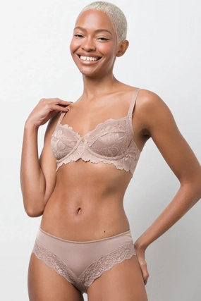 cross-training 2 Pack Lace Non Padded Underwire Bras Black And Natural
