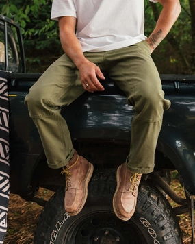 Vantage Organic Cotton Trouser - Khaki Light Fabric Temperature Regulating