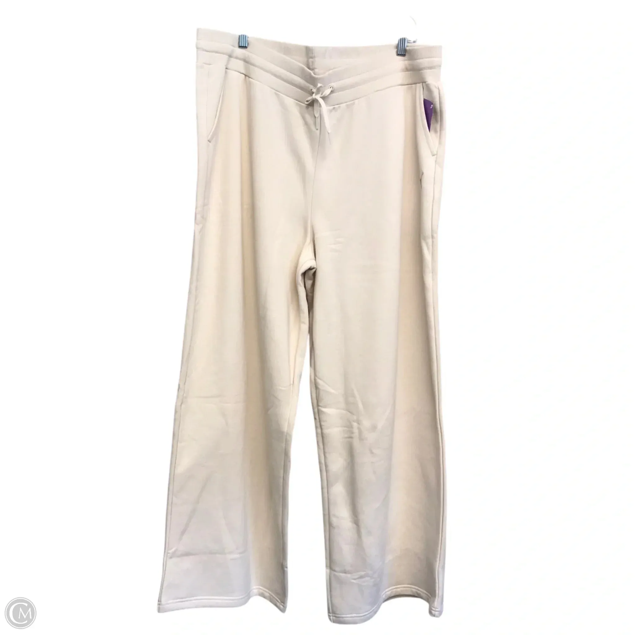 Air Flow AbrasionGuardTape Athletic Pants By Puma In Cream, Size: 1x