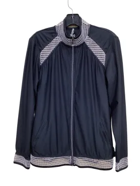 Athletic Jacket By Tail In Black, Size: M Reinforced Stitching