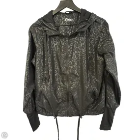 Stretch Cloth Hypoallergenic Fabric Blend Athletic Jacket By Zyia In Black, Size: S