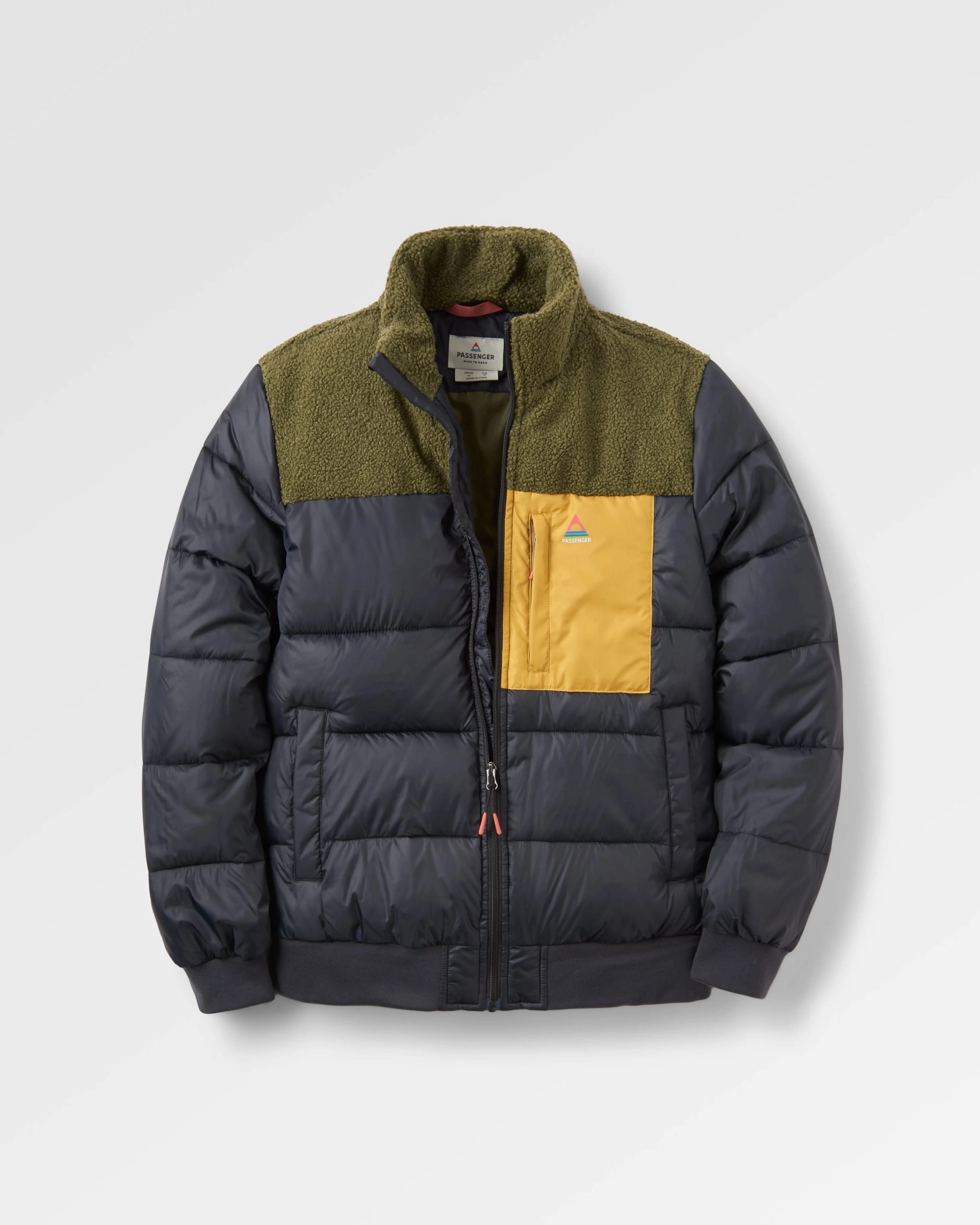 Journey Recycled Insulated Jacket - Black/Khaki Fashion Event