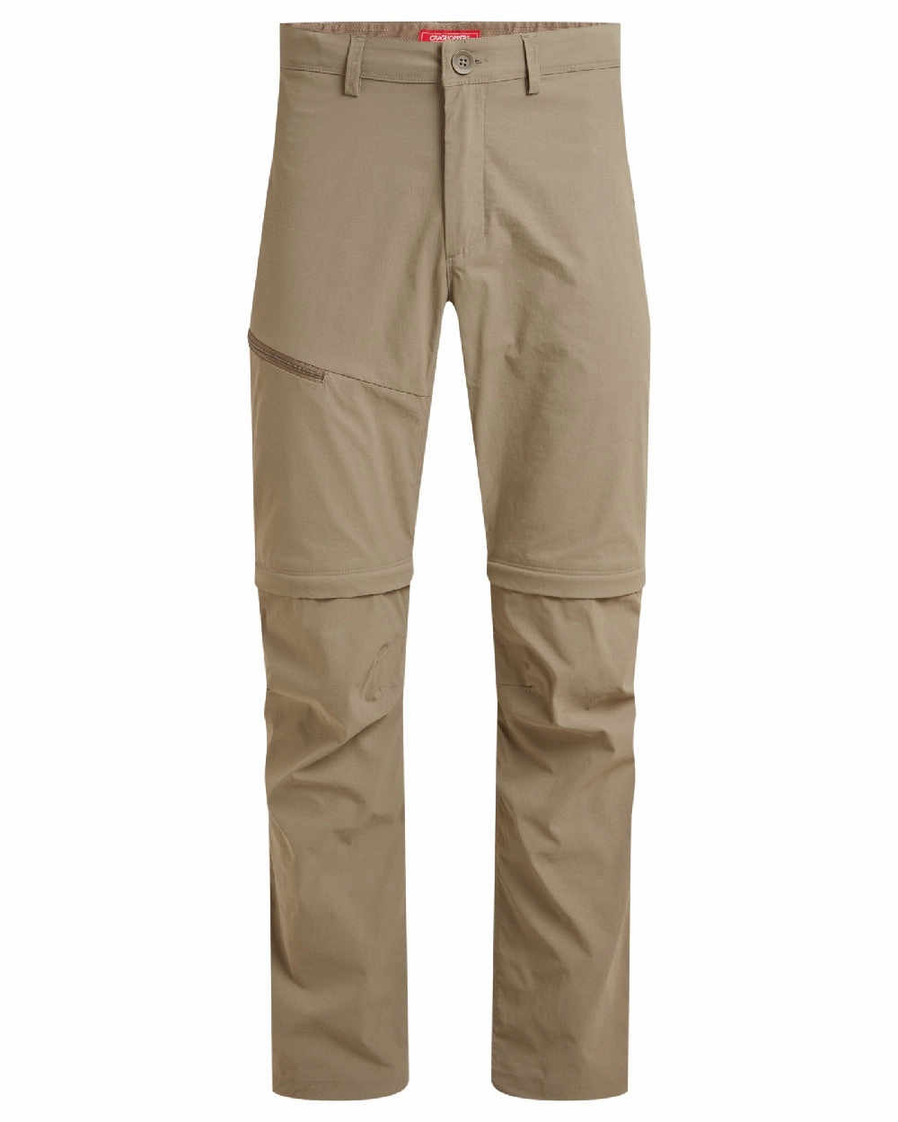 Craghoppers Mens NosiLife Pro Convertible Trouser III button-down look