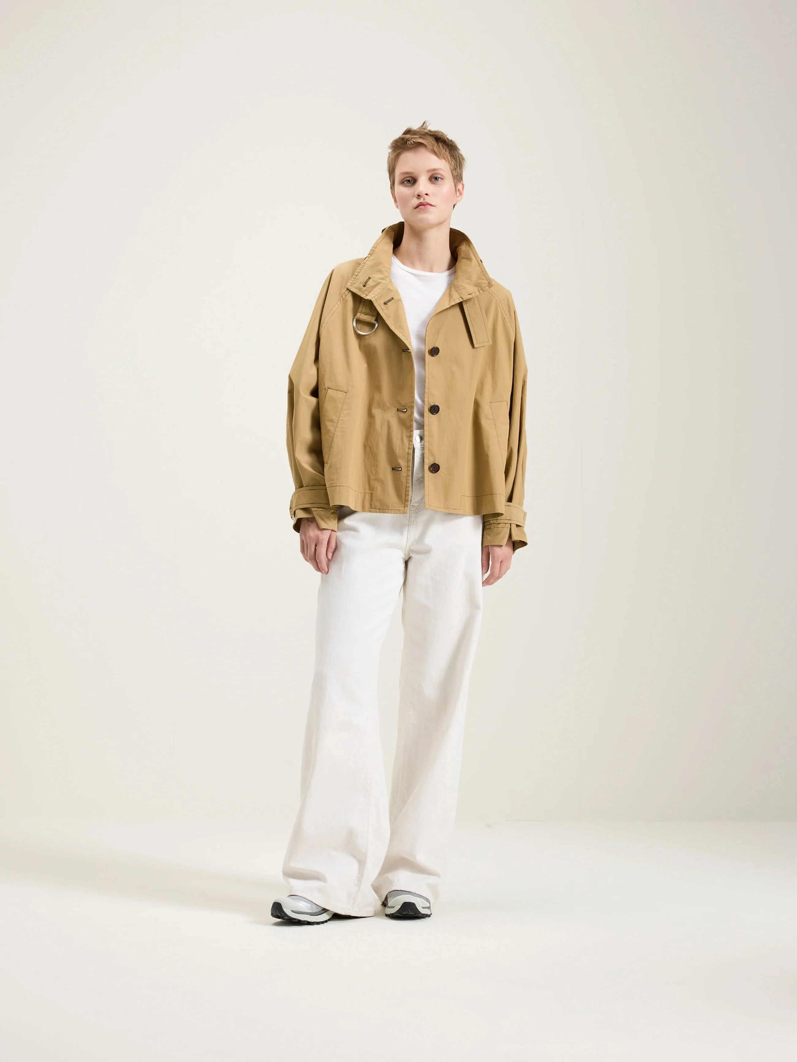 Bellerose Hubble Jacket 25 in Soil Multi Pocket Functionality Casual Chill Look