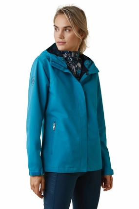 Packable Construction Shock Absorbent Padding Ariat Womens Spectator Waterproof Jacket