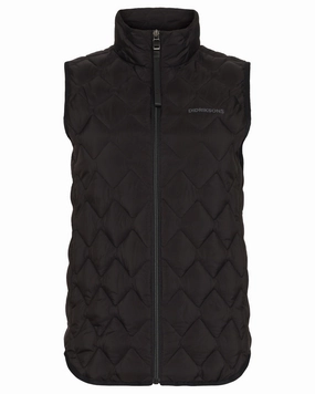 Didriksons Womens Evy Vest Frictionless Zipper Tracks