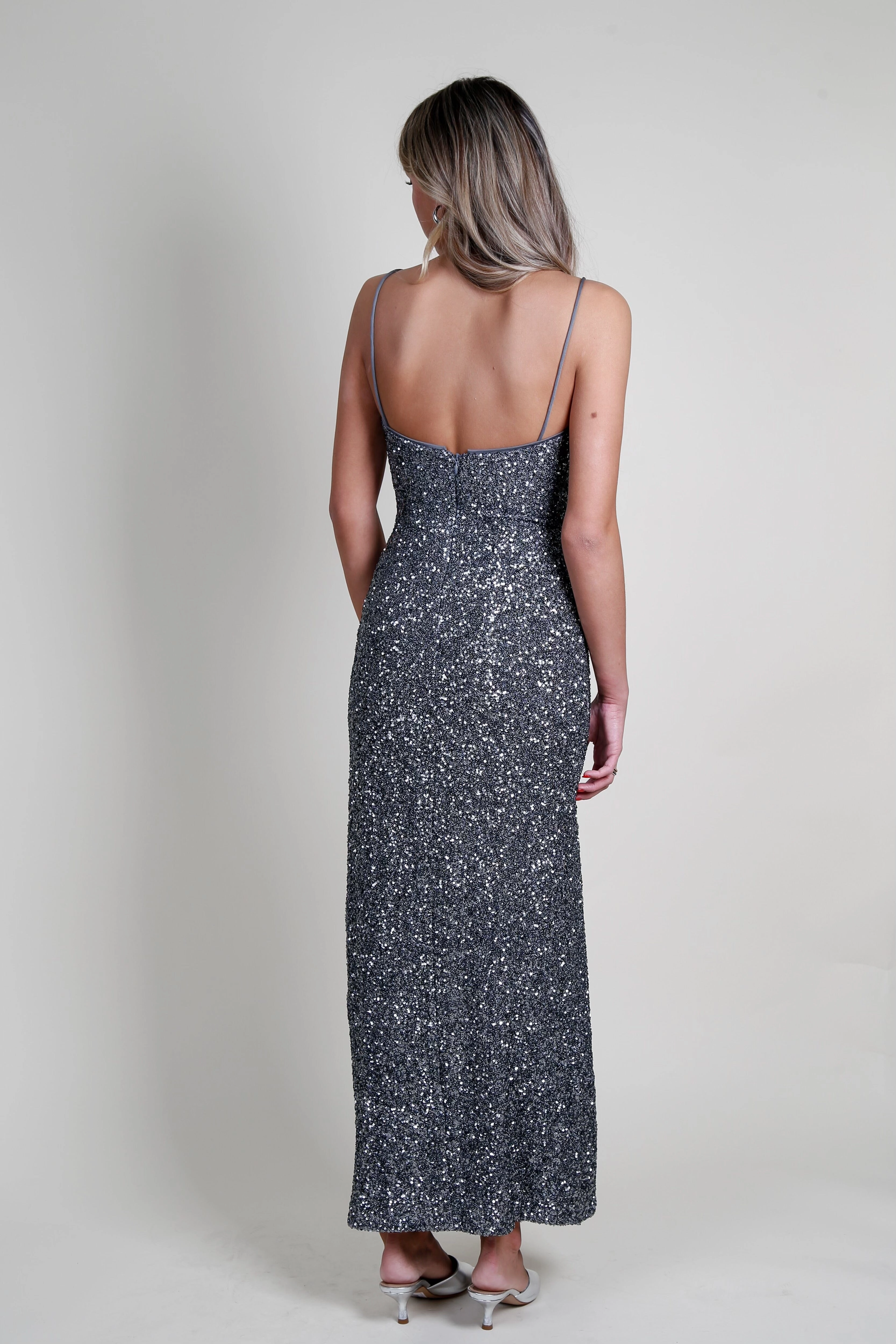 Cool Texture Refined Mood SIGNIFICANT OTHER | Beau Dress - Charcoal