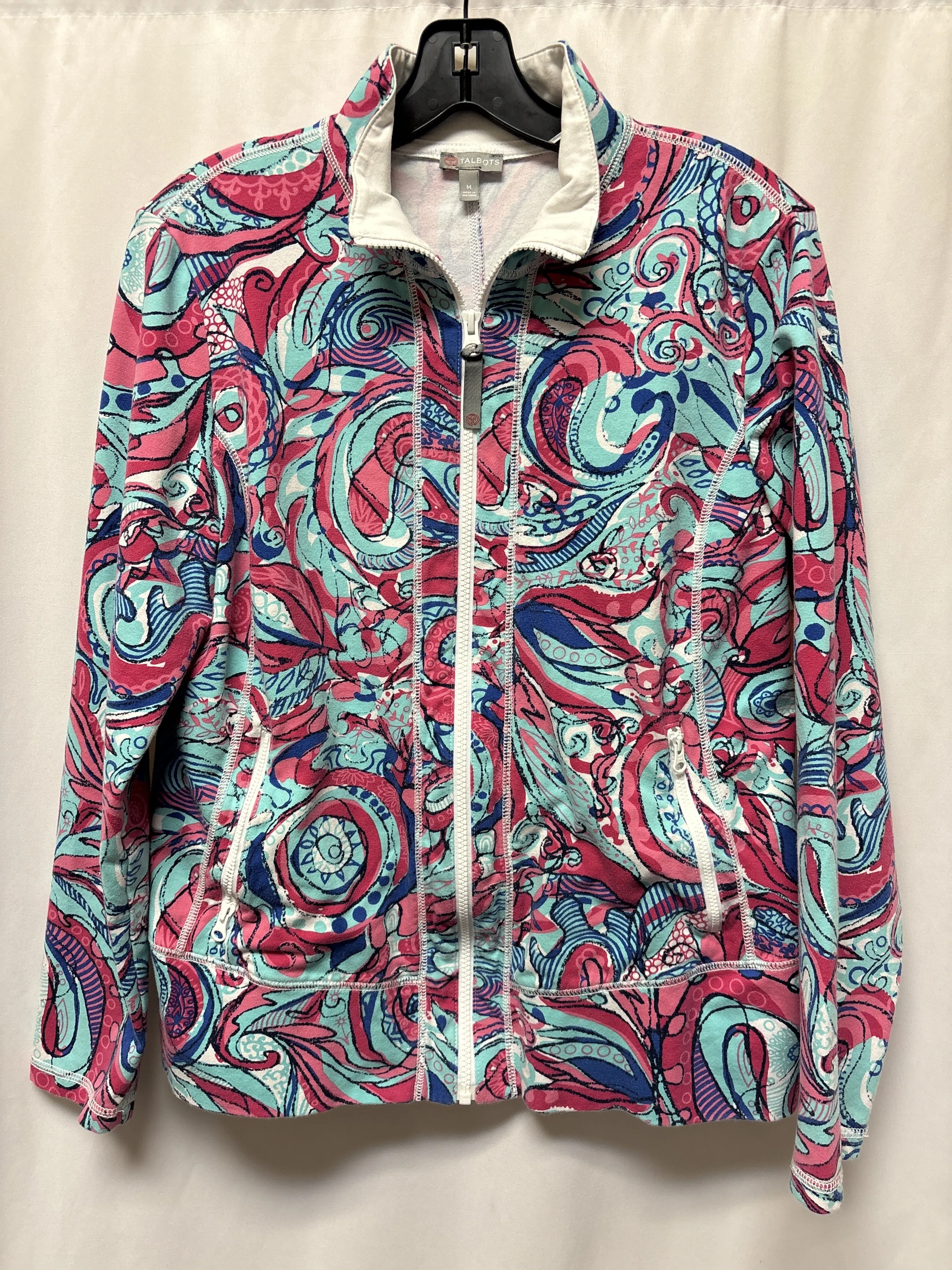 Athletic Jacket By Talbots  Size: M Lightweight Waterproof Jacket