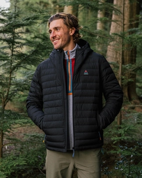 WaterRepellentFabric Ashland Down Recycled Jacket - Black
