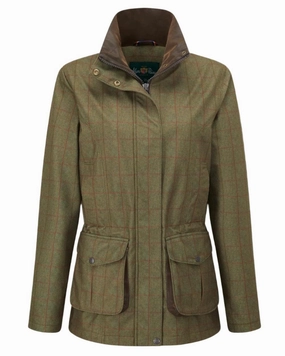 Alan Paine Womens Didsmere Coat Crisp Clean Fit Sustainable Material