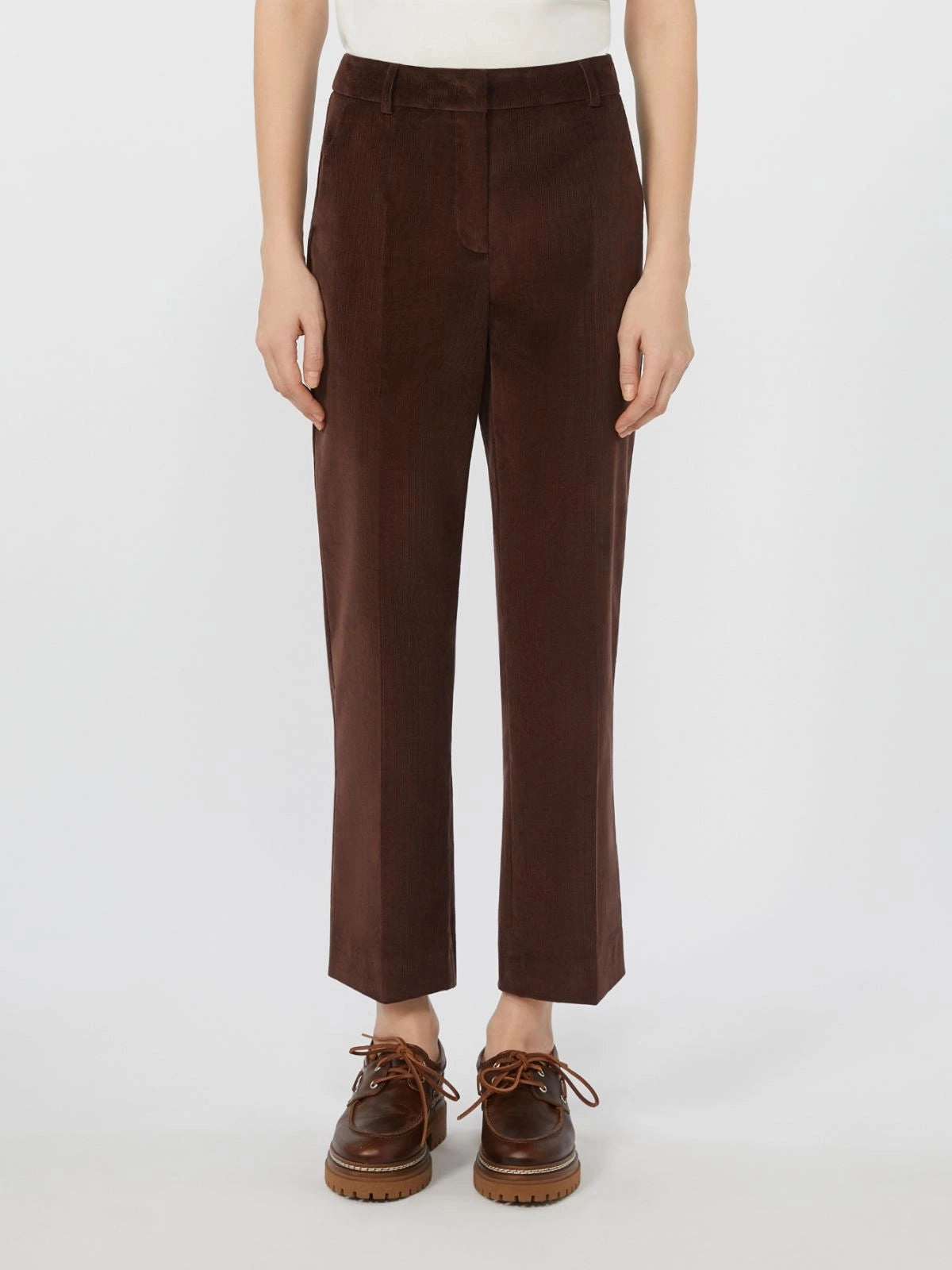 Outdoor Friendly Fashion Comfort Wear Weekend Max Mara Marruca Trousers in Wine