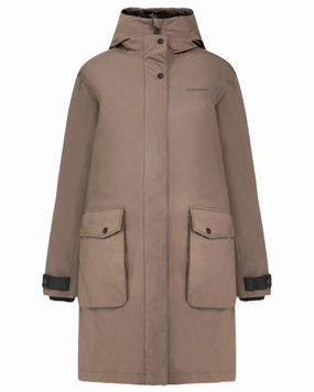 Mild Day Outfit Quick Release Buckles Didriksons Womens Ilsa Parka