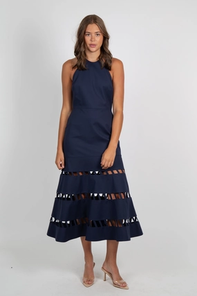 ALEXIS | Janessa Dress - Navy Blue All Day Look