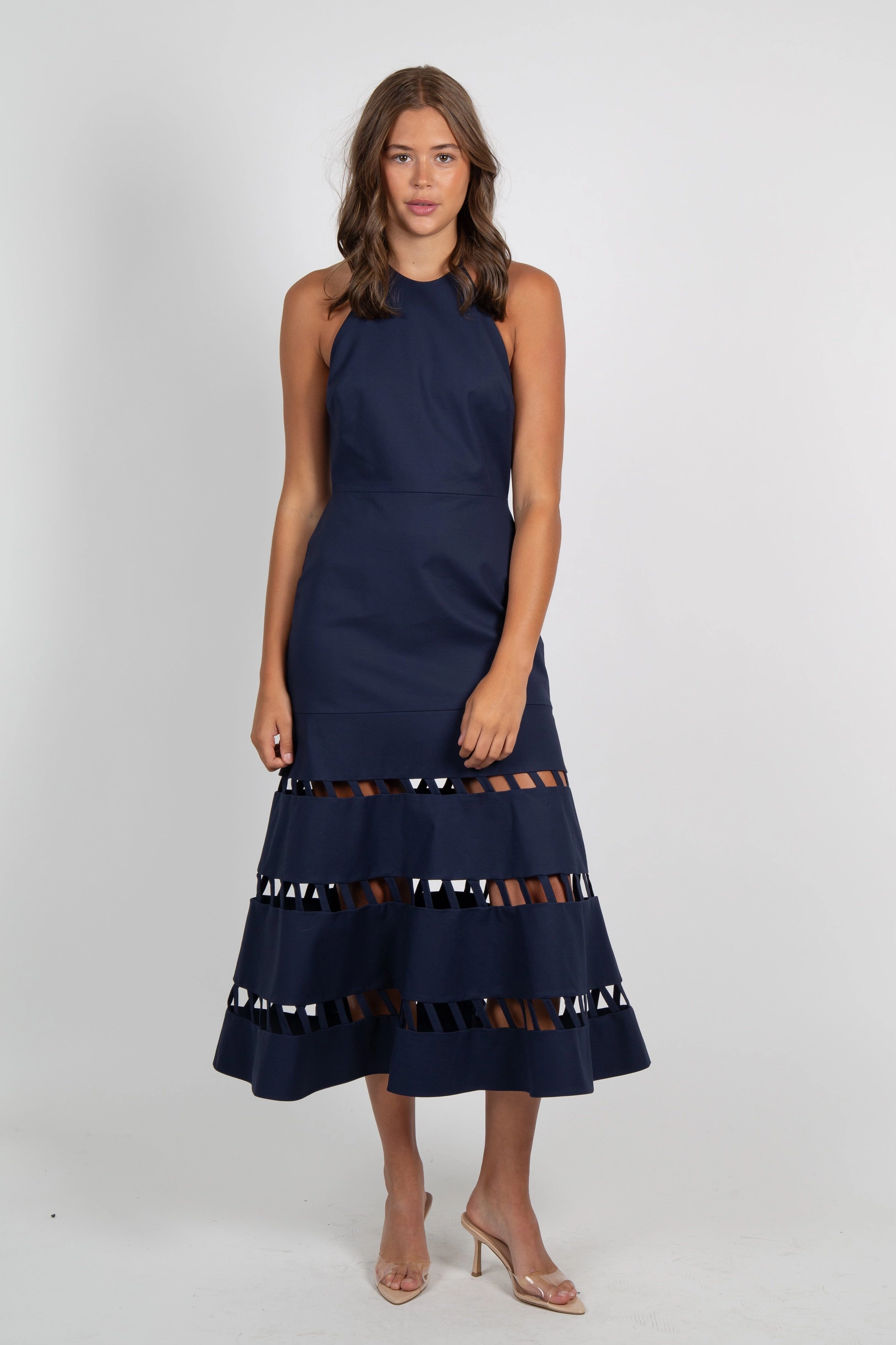 ALEXIS | Janessa Dress - Navy Blue All Day Look