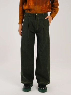 Light Fit Wear Anti Pilling Fabric Wide Pants