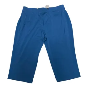 WrinkleResistantMaterial Ultimate Wear Athletic Pants By Croft And Barrow In Blue, Size:2X