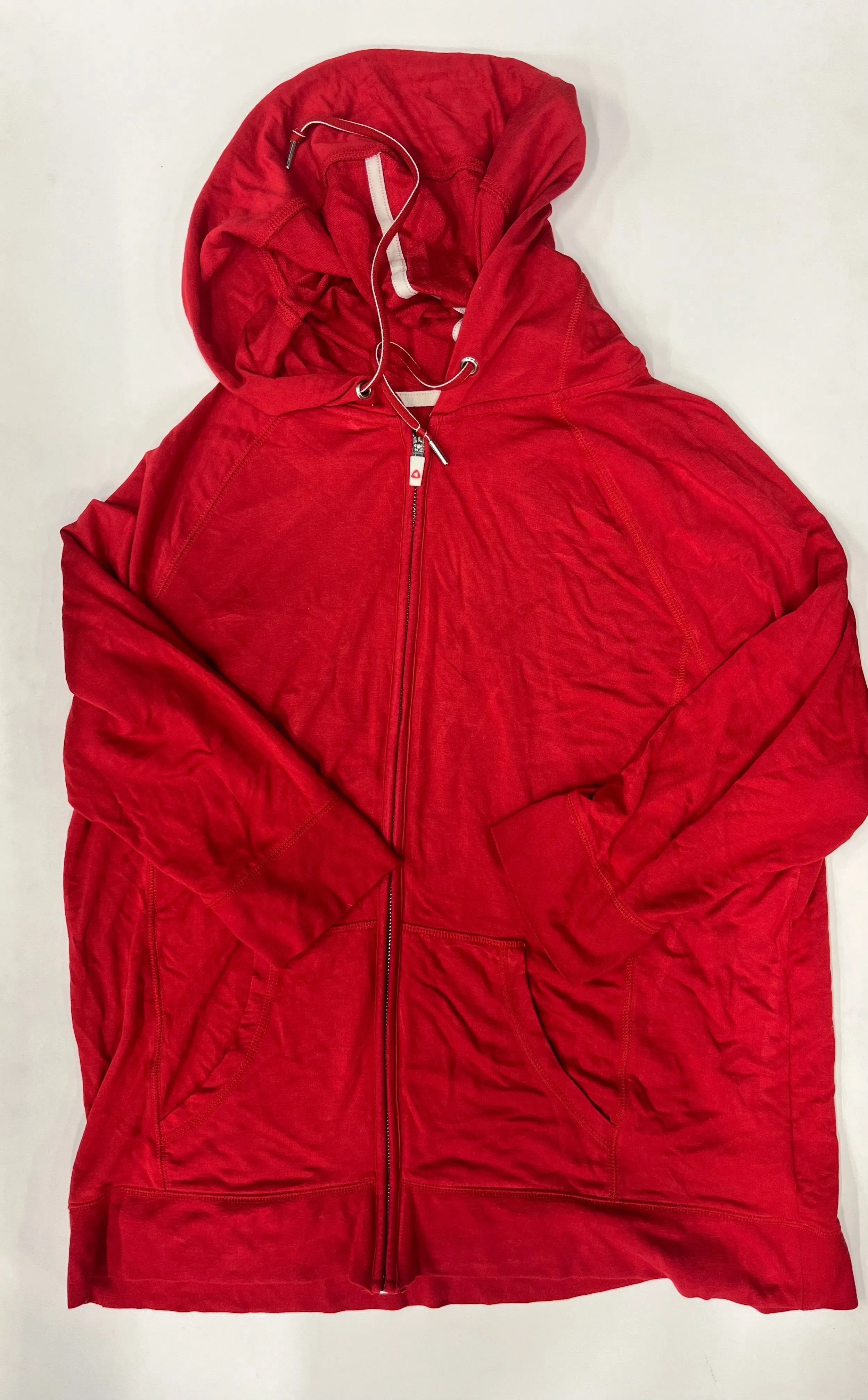 simple design Cozy Texture Athletic Jacket By Liz Claiborne  Size: L