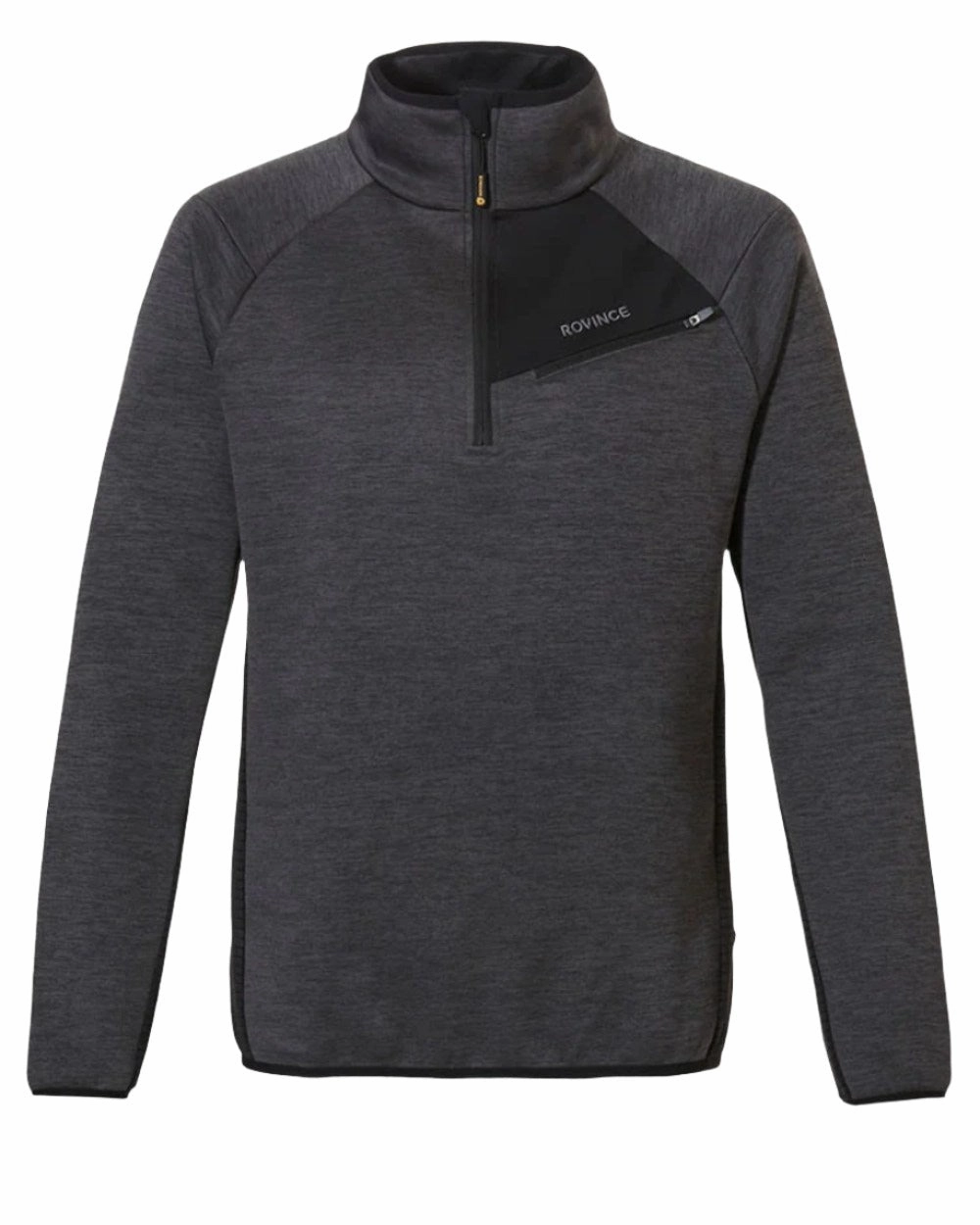 Non Slip Collar Rovince Mens Ergoline Pullover Half Zip Fleece Jacket