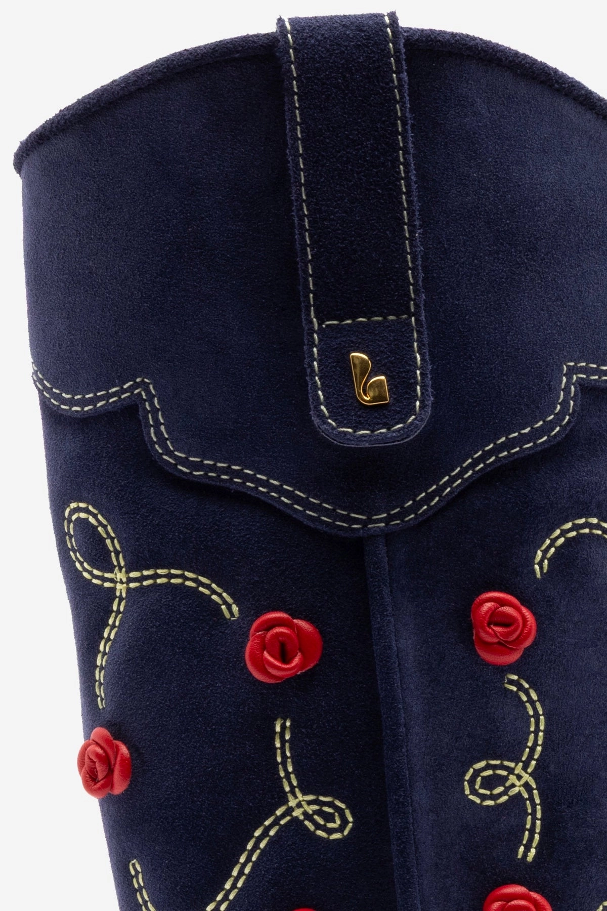 Paloma Boot In Navy Suede Field Work