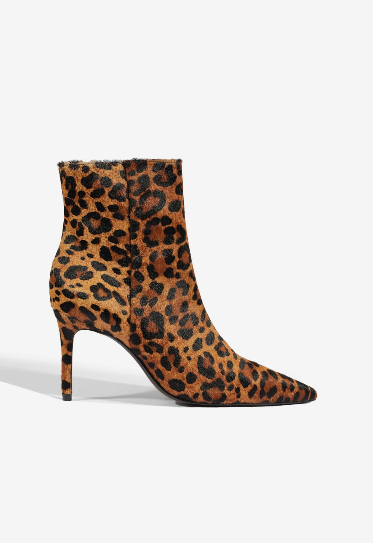 Mikki Hair Calf Bootie Open Toe