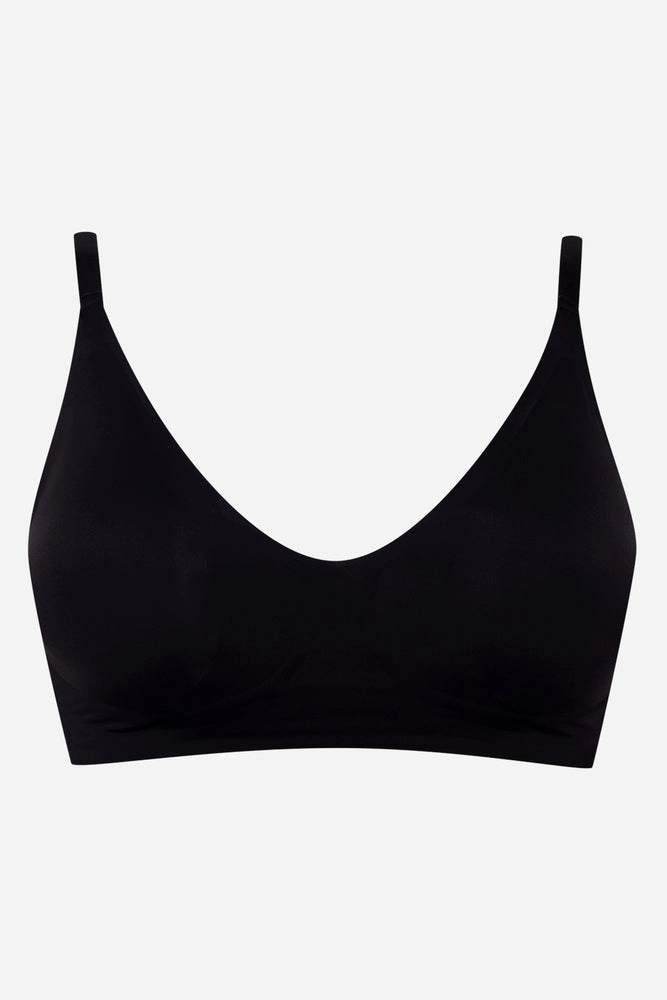 Wirefree Bralette Black Non-slip material Teens