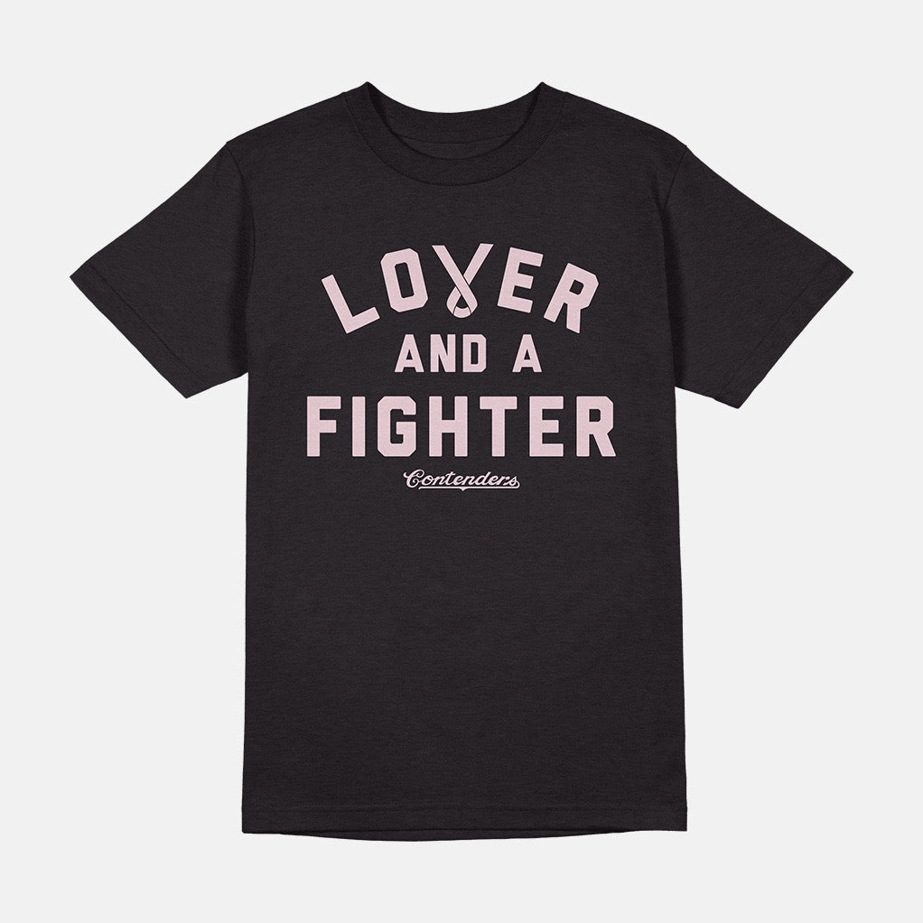ChafeFreeEdging WOMEN'S BREAST CANCER AWARENESS LOVER & FIGHTER SHIRT