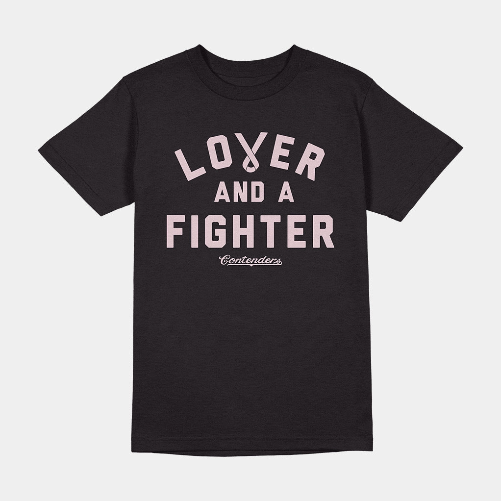 Vintage Pullover WOMEN'S BREAST CANCER AWARENESS LOVER & FIGHTER SHIRT