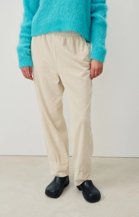 NoBuckleDesign Comfy Flex AV Padow Trousers in Ecru