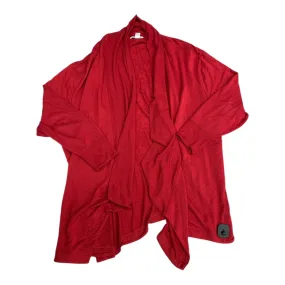 Hidden Storage Compartment Flexible Shoulder Athletic Jacket By Athleta In Red, Size:3X