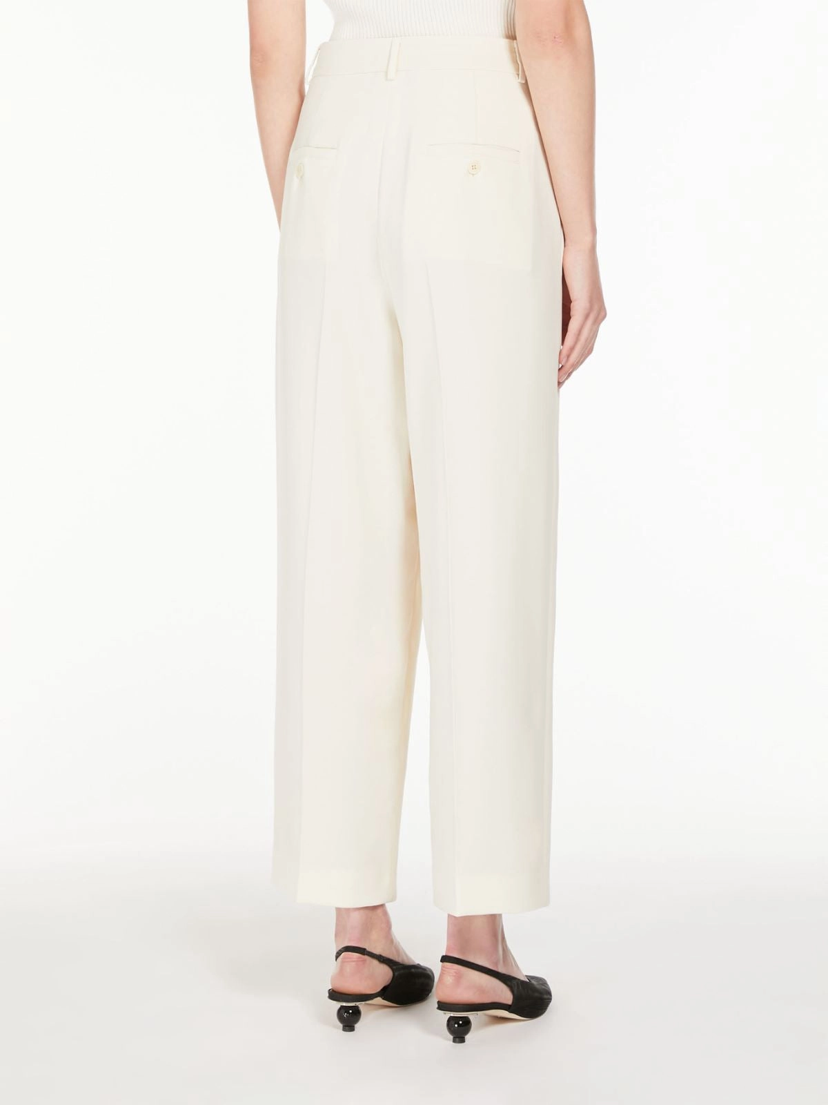 MM Ronchi Trousers in Ecru anti slip grip