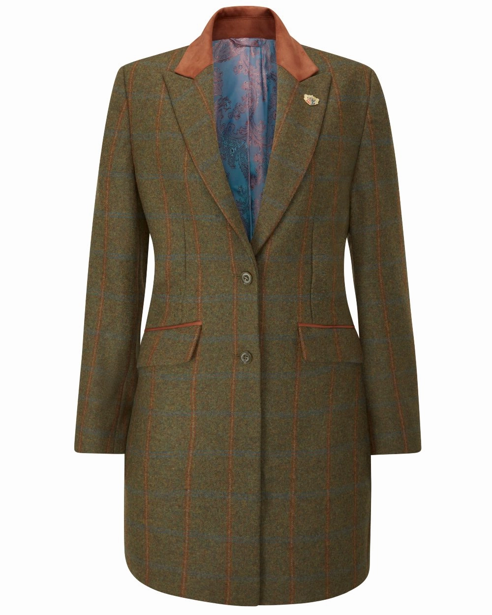 Alan Paine Combrook Ladies Mid Thigh Coat Recycled Material