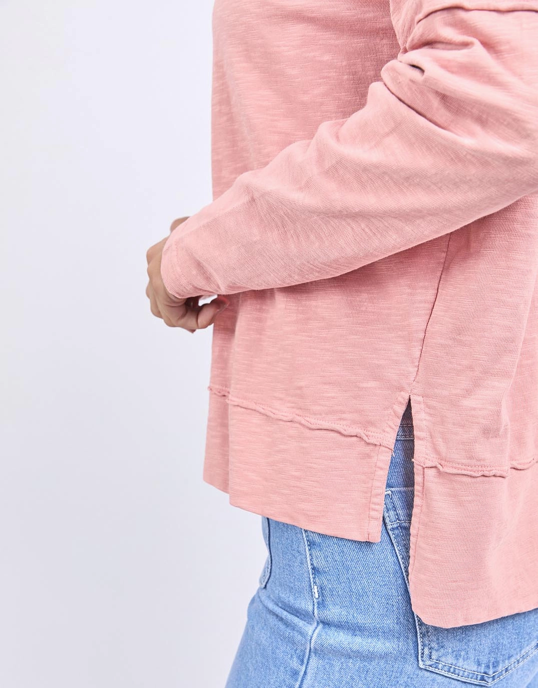 Jayne Throw On Top - Ash Rose Non-toxic Sustainable production